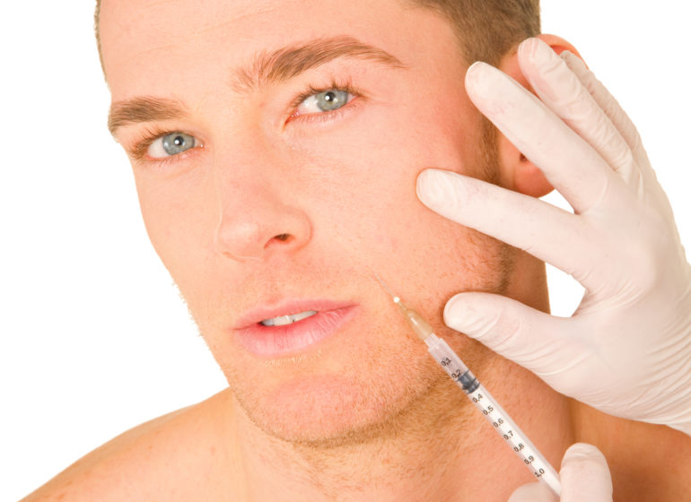 Facial Botox for men of all ages in Bristol.