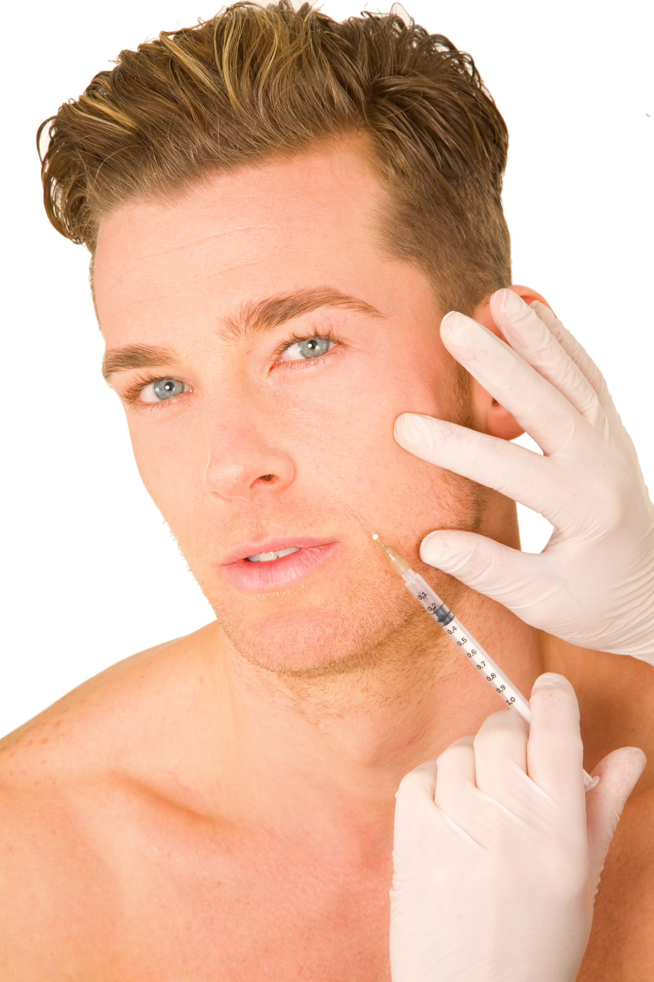 Facial Botox for men of all ages in Bristol.