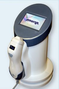 The Emerge laser system.